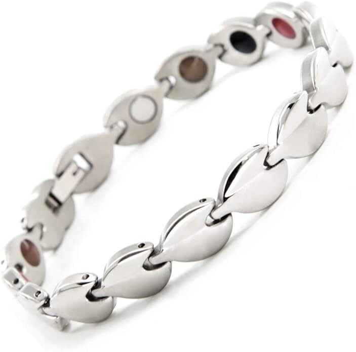 Bracelet mode magnétique pour femme en acier chirurgical idéal au bureau comme en soirée