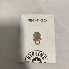 Kipling Women's Pin N' Go KI0083 Red Handbag Metal Ring Pin