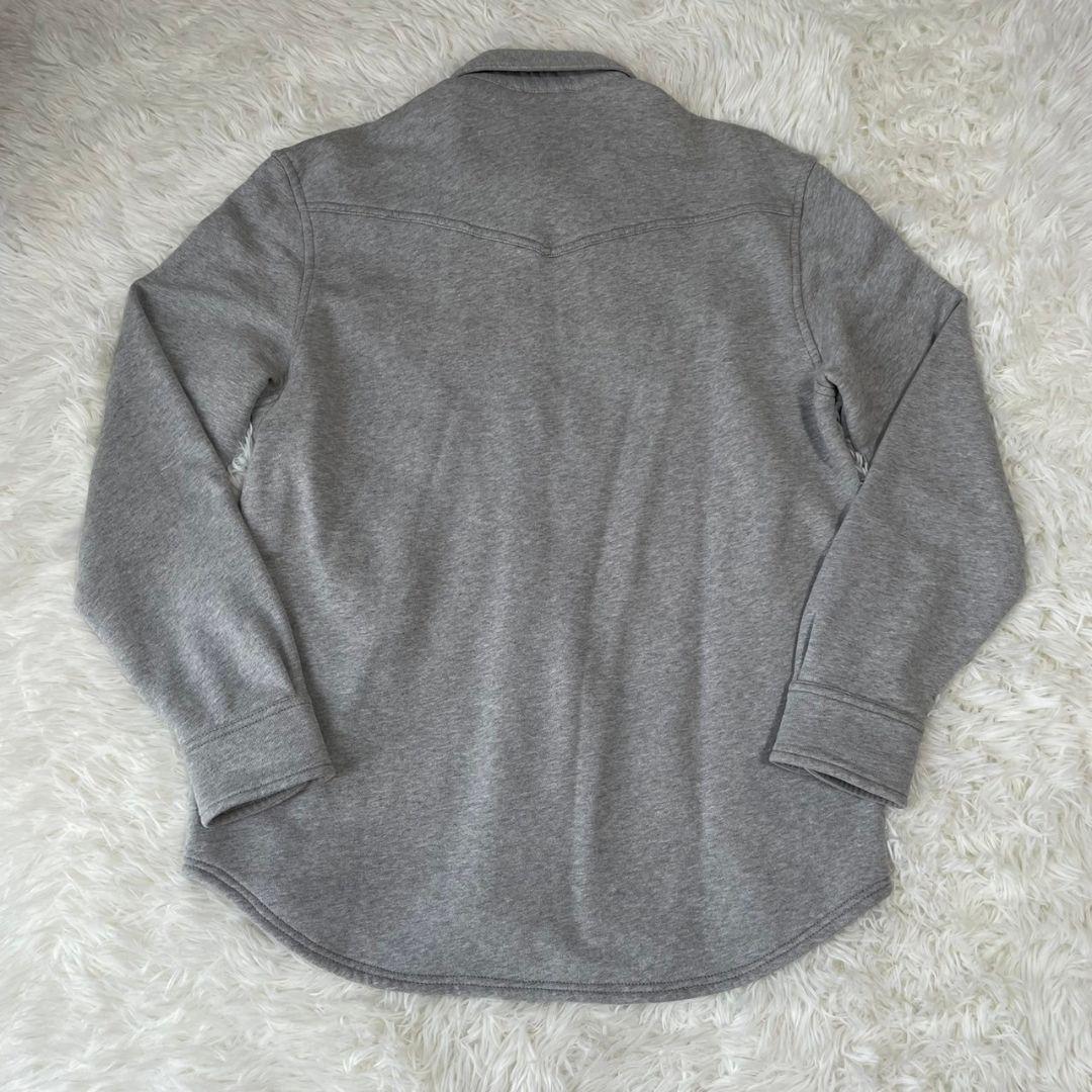 【新品】DIESEL スウェットジャケット S-OCEAN-E1 グレー M Diesel Men M Sweatshirt Jacket S-Ocean-E1 Gray Zip-Up