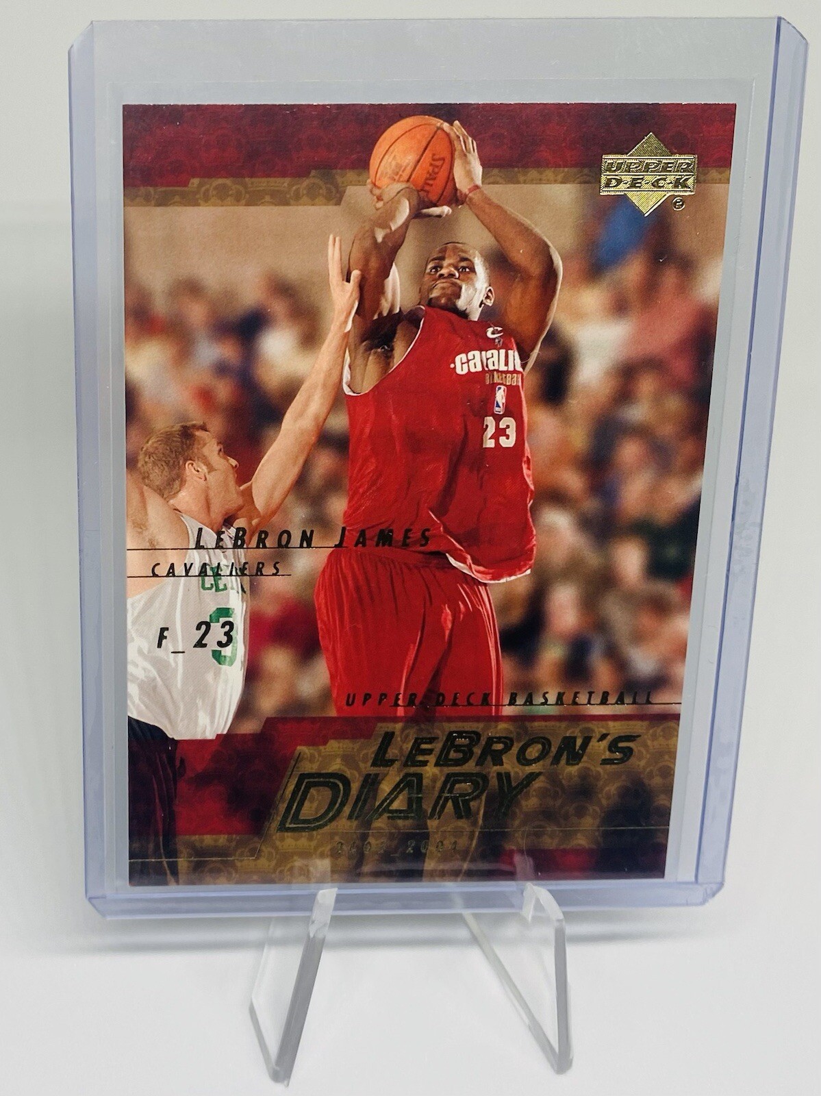2003-04 Upper Deck LeBron's Diary #LJ7 LeBron James RC - Cleveland Cavaliers 📈