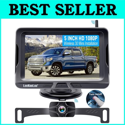 150° Viewing Angle Wireless Backup Camera for Trucks and SUVs   High Resolution