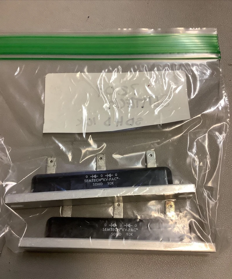 LOT OF 2 SEMTECH KV-PAC SDHD 10K  RECTIFIERS (B150) - Image 2 of 2