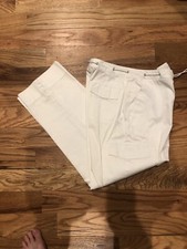 Charter Club Pant Shop Classic Fit Women's White Pants Straight Leg Size 8