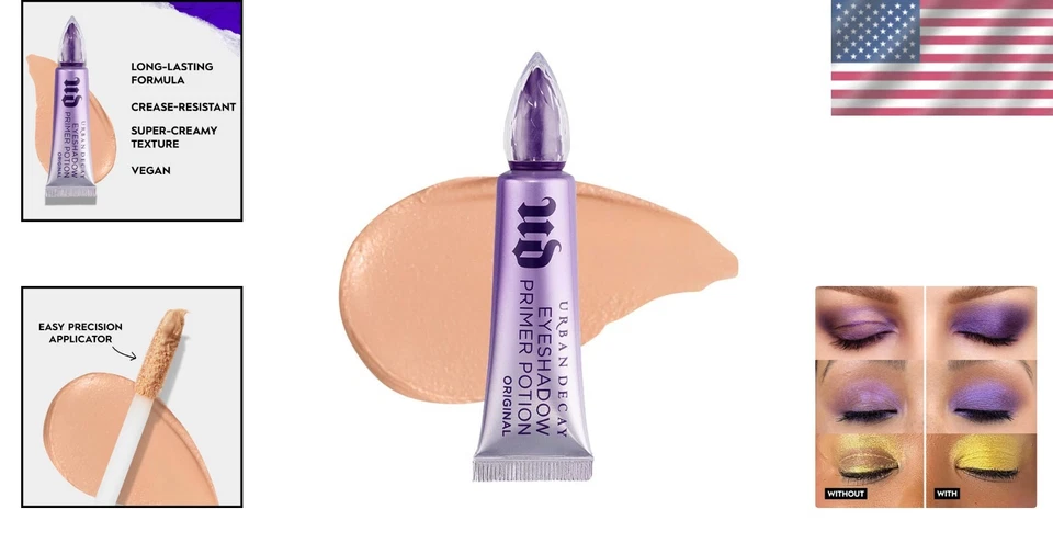 Eyeshadow Primer Potion - Smooth, Waterproof Base for Vibrant Color - Image 2 of 4