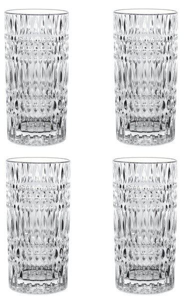 Nachtmann Ethno LongdrinkgläSer 4Er-Set TrinkgläSeraus Kristallglas-image