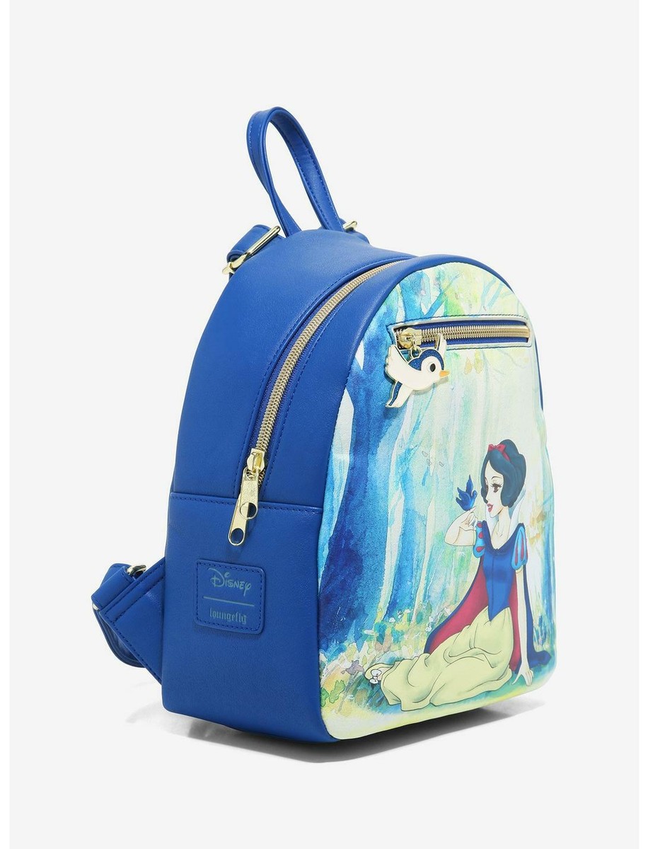 Loungefly Disney Snow White The Seven Dwarfs Watercolor Mini  display picture 2