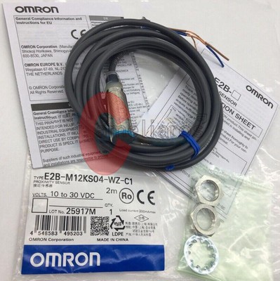 1PC Omron proximity switch E2B-M12KS04-WZ-C1 New