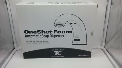 TC One Shot Foam Automatic Soap Dispenser Stock# 750339