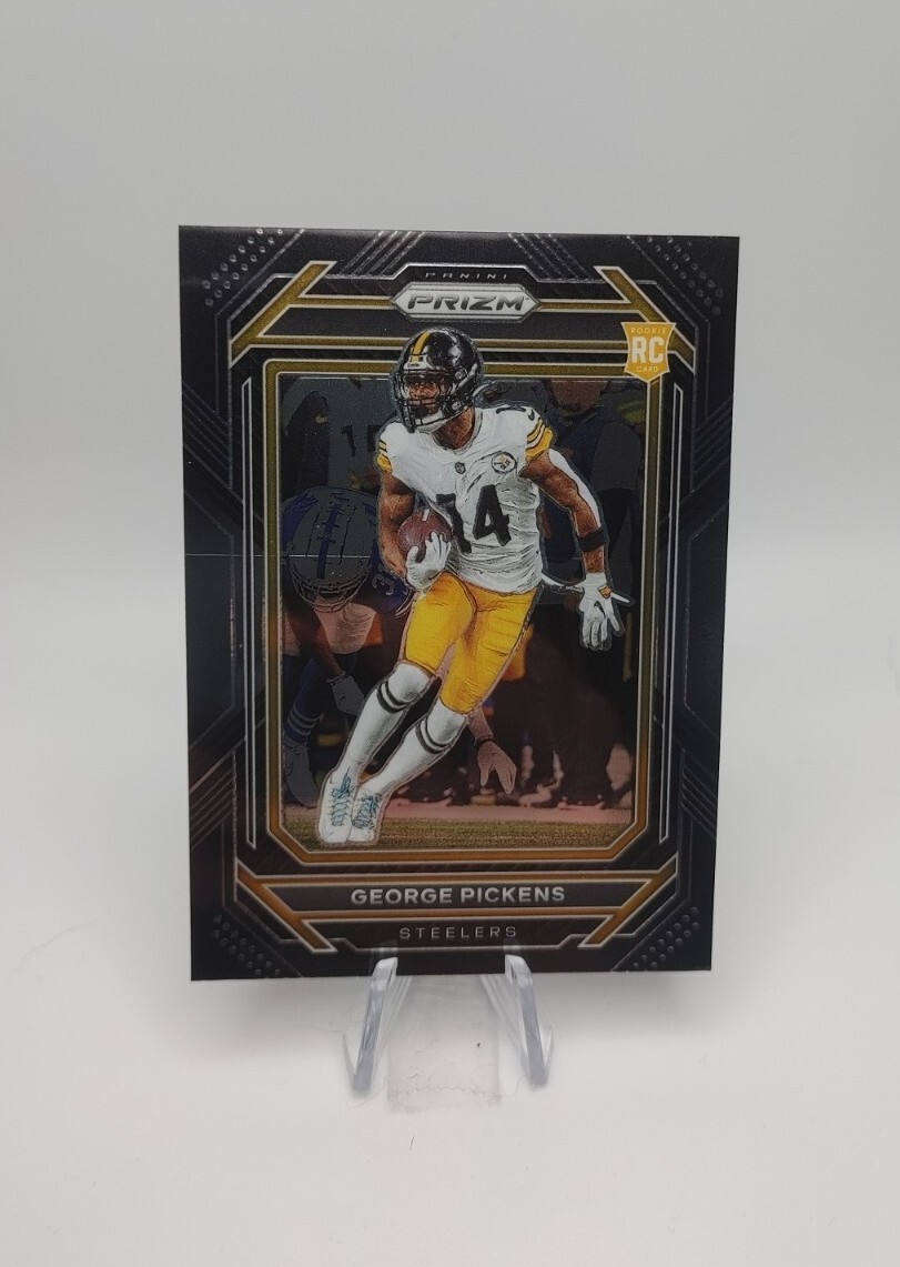 2022 Chronicles George Pickens Prizm Black Silver Prizm #PB-20 (RC) SP