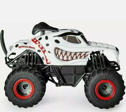 Monster Jam RC Dalmatian Monster Mutt Remote Control Truck 1:24 Scale - Image 3 of 4