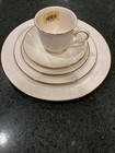 LENOX COURTYARD GOLD 5 Piece Place Setting NEW w/ TAGS No Original Box — photo 1