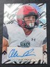 Alec Pierce 2022 Leaf Metal Draft Silver Autograph Football Card 3/5 PA-AP1