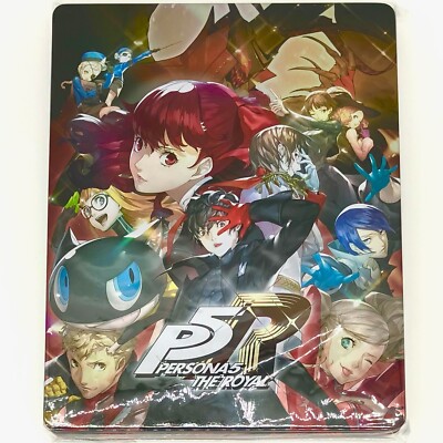 Persona the Royal Steel Book Case GEO Limited Japan P5R Hero