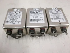 Corcom, 10VS1, F7248, 8A/40C, 250V, EMI Filter, New, Lot of 3