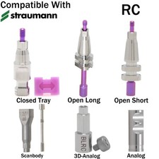 Trasferimento radiocomandato dentale vassoio aperto/chiuso Impression Coping adatto a Straumann ITI