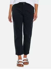 Gap Ladies Classic Twill Pant Size 10 True Black - NWT Ladies Pants GAP Pants
