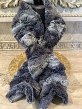 NWT Vine Street Apparel Luxury Faux Fur Scarf OS Made In the USA