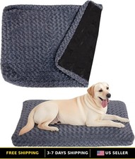 Ultra Soft Removable Rose Velvet Faux Fur Dog Bed Cover - Washable  Cozy