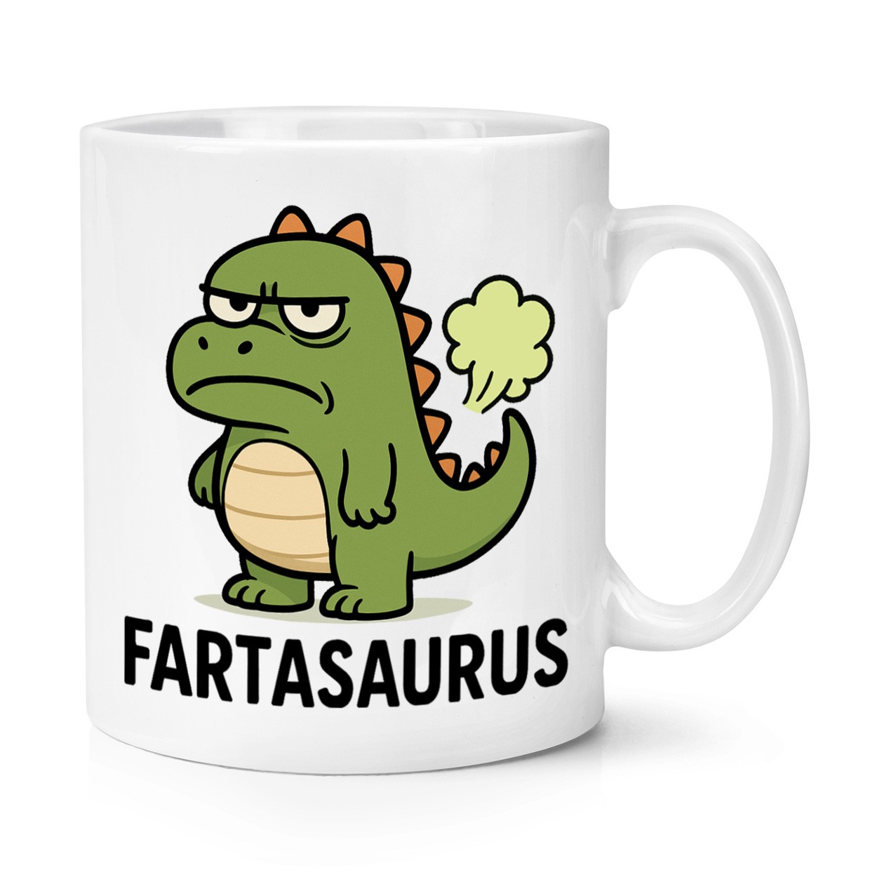 Fartasaurus Dinosaur 10oz Mug Cup Rude Dad Fathers Day Farter Funny Joke Butt