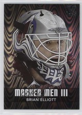 2010-11 ITG Between the Pipes Men III Silver Vault 1/5 Brian Elliott #MM-07 0c3