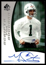 2005 SP AUTHENTIC MIKE NUGENT SS-MN MT SCRIPTS FOR SUCCESS AUTOGRAPHS JETS