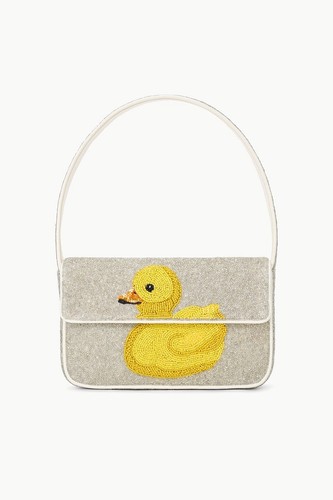 STAUD BEADED TOMMY BAG DUCK