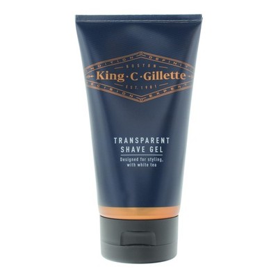 King C. Gillette Men s Transparent Shave Gel with White Tea and Argan Oil, 5oz
