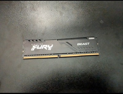 Kingston FURY Beast 32GB (1 x 32GB) 3200mhz CL16 UDIMM Memory RAM
