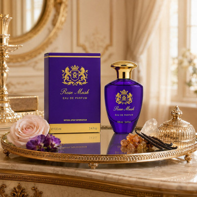 Eau de Parfum Rose Musk For Her Hergestellt in England 100 ml