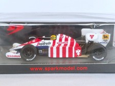 Spark 1/43 Toleman TG184 Senna Portugal GP 1984 3rd Place Model Car