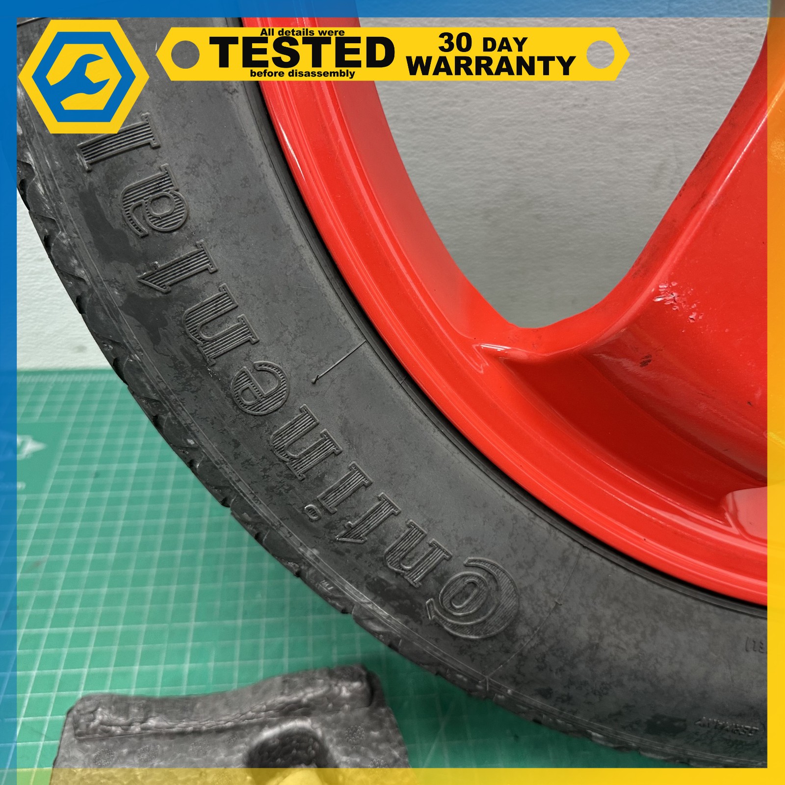 06-12 BENTLEY Flying Spur SPARE TIRE WHEEL RIM T155/70R19 W/ JACK TOOLS KIT OEM