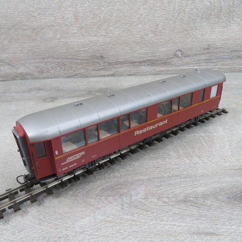 BEMO 3724 113 - HOe - RhB - Restaurantwagen WR 3813 - #AR14039 | Zustand: Gebraucht