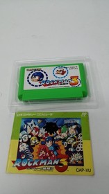 CAPCOM Famicom Soft Rockman 3 Used