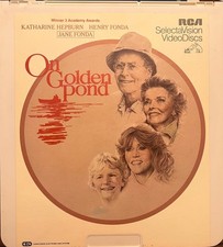 Vintage RCA SelectaVision VideoDisc On Golden Pond CED Movie Retro