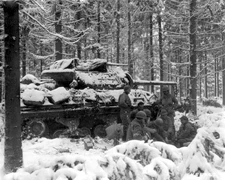 M10 of the 629th Tank Destroyer Battalion World War II WWII WW2 8x10 Photo 940c