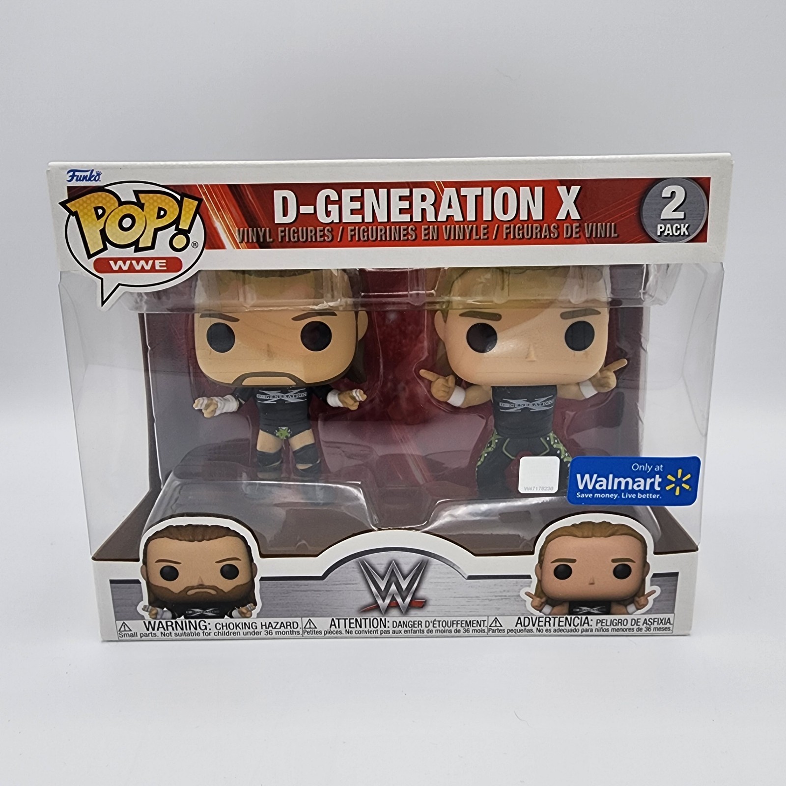 Funko Pop! Vinyl: WWE - Triple H & Shaun Michaels - 2 Pack - Walmart (Exclusive)