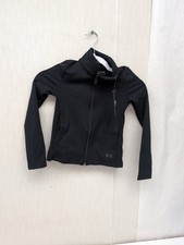 UNDER ARMOUR Girls Motion Jacket Black Size SM AM9