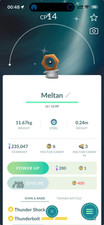 Shiny Meltan LeveI 1 - Trade 0r PTCs - Read Description