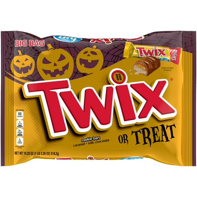 Twix Fun Size Halloween Chocolate Candy Bars - 18.28oz Bag FAST DISPACHED