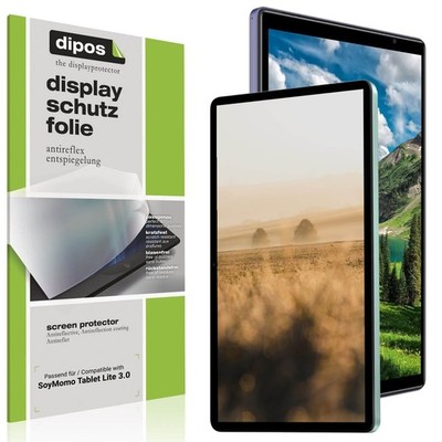 2x Schutzfolie matt für SoyMomo Tablet Lite 3.0 Displayschutzfolie Folie