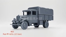 3D Printing 1/72 Polish Fiat PF-621L 2.5 ton truck Unpainted