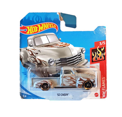    Hot Wheels '52 CHEVY . Truck in OVP * 2021 Flames * MOC