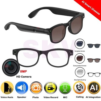 Camera glasses AI smart glasses with camera and Image and video translate