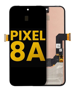 Original Google Pixel 8A OLED Display Touchscreen Digitizer (Fingerprint sensor)