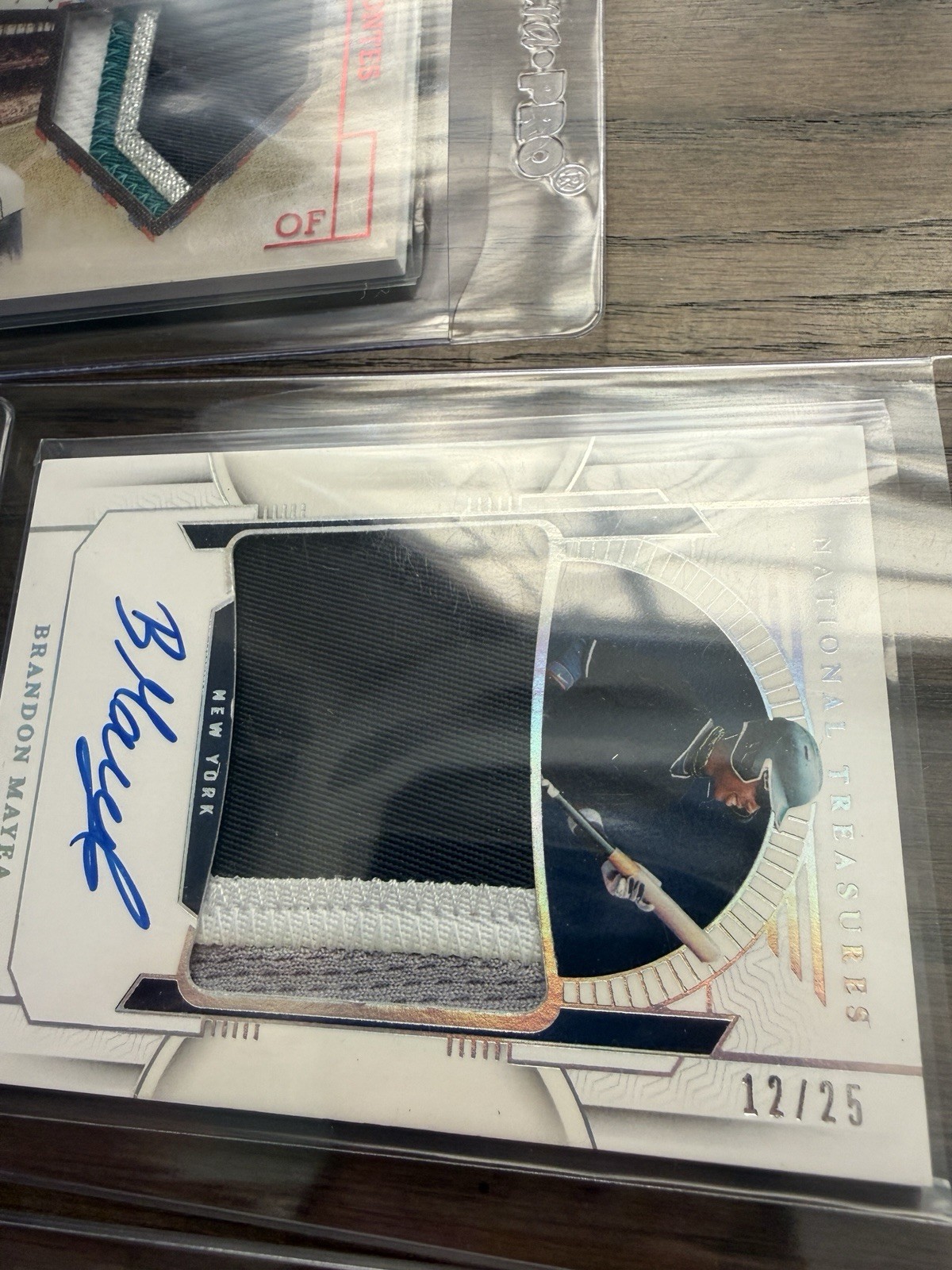2024 Panini National Treasures Baseball Auto Patch Relic Lot Numbered view 5