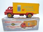 VINTAGE DINKY TOYS 923 BIG BEDFORD HEINZ VAN IN PART ORIGINAL BOX 1955-58