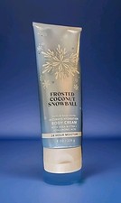 Bath  Body Works Frosted Coconut Snowball Ultimate Hydration Body Cream 8 oz