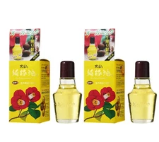 Tsubaki Hair Oil Skin l KUROBARA Pure 100% Camellia Oil Additive Free Set of 2
