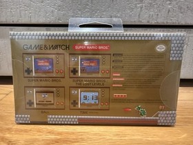 Nintendo Game And Watch The Legend Of Zelda And Super Mario Bundle. New/sealed