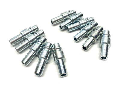 Coilhose 5806 Industrial Connector 3/8'' Quick-Connect x 3/8'' I.D. Hose LOT OF 11